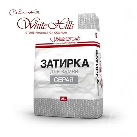 Затирка швов White Hills для камня и плитки Серая 25 кг купить в "Строй-Ресурсе"