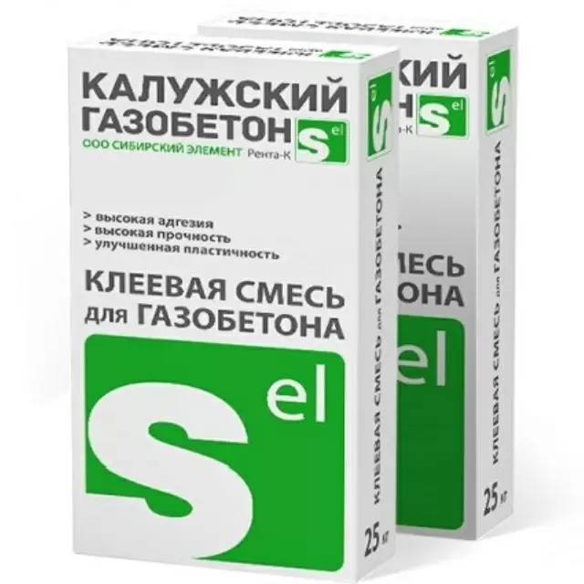 Клей для блоков Калужский газобетон 25 кг летний Калужский купить в "Строй-Ресурсе"