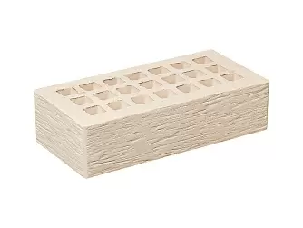 Кирпич лицевой Железногорский 1,0НФ белый PRO бархан купить в "Строй-Ресурсе"